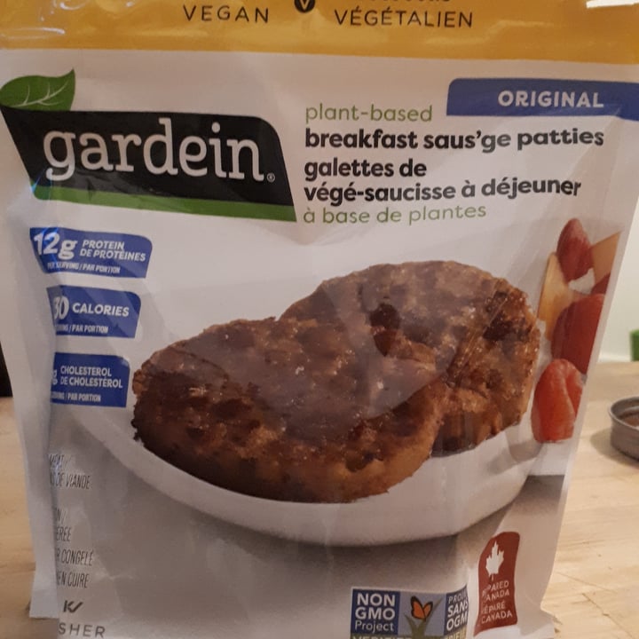 photo of Gardein Breakfast Saus’age Patties Original shared by @nobme6661 on  25 Nov 2022 - review
