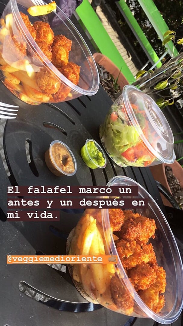 photo of Veggie Medio Oriente Veggie Bomba shared by @mdllesara on  29 Aug 2019 - review