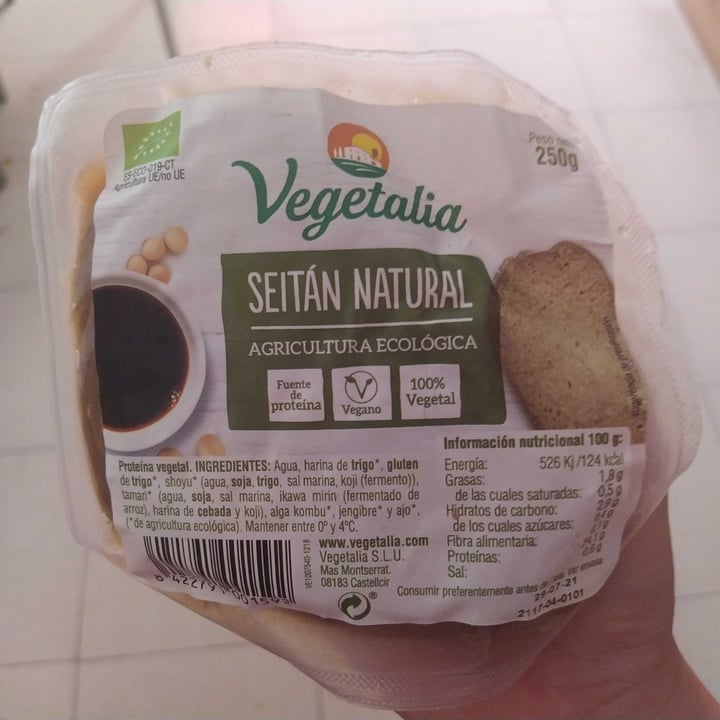 review photo of Vegetalia Seitán Natural shared by @brocolibooty on 08 Jun 2021 - review