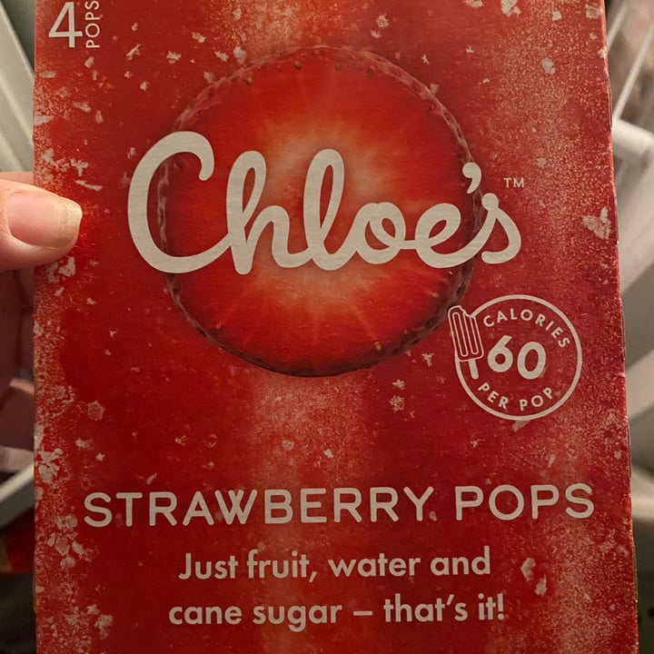 photo of Chloe’s Pops  Strawberry Pop shared by @dlynn1921 on  05 Aug 2021 - review
