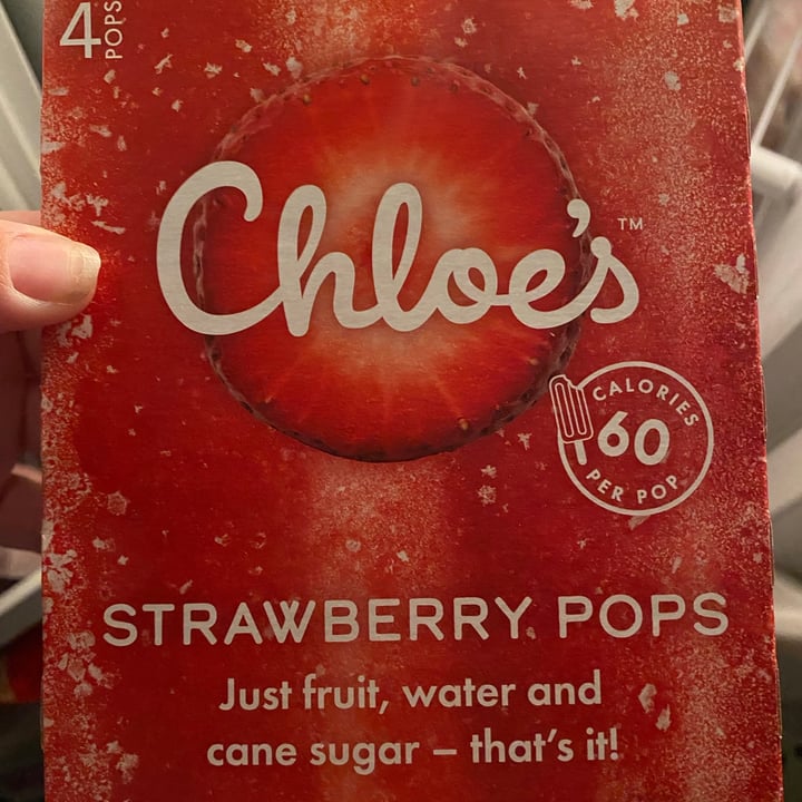 review photo of Chloe’s Pops Strawberry Pop shared by @dlynn1921 on 05 Aug 2021 - review