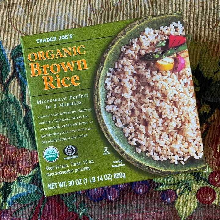 photo of Trader Joe's Organic Brown Rice shared by @yarilovezzucchini on  11 Jan 2022 - review