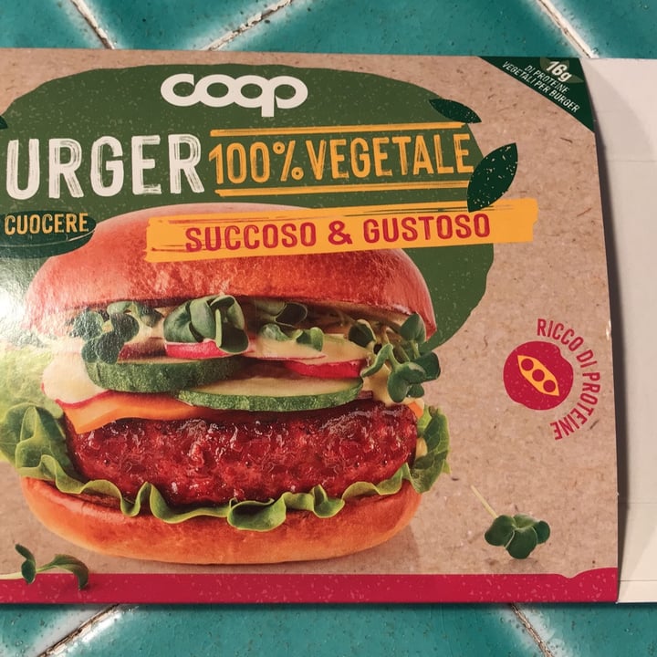 review photo of Coop burger 100%vegetale shared by @enotiz on 09 Aug 2022 - review