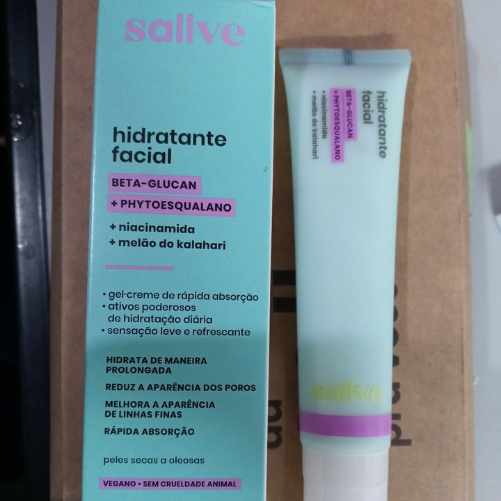 review photo of Sallve Hidratante facial com beta-glucan e phytoscalano shared by @aliceayumiichikawa on 16 Sep 2022 - review
