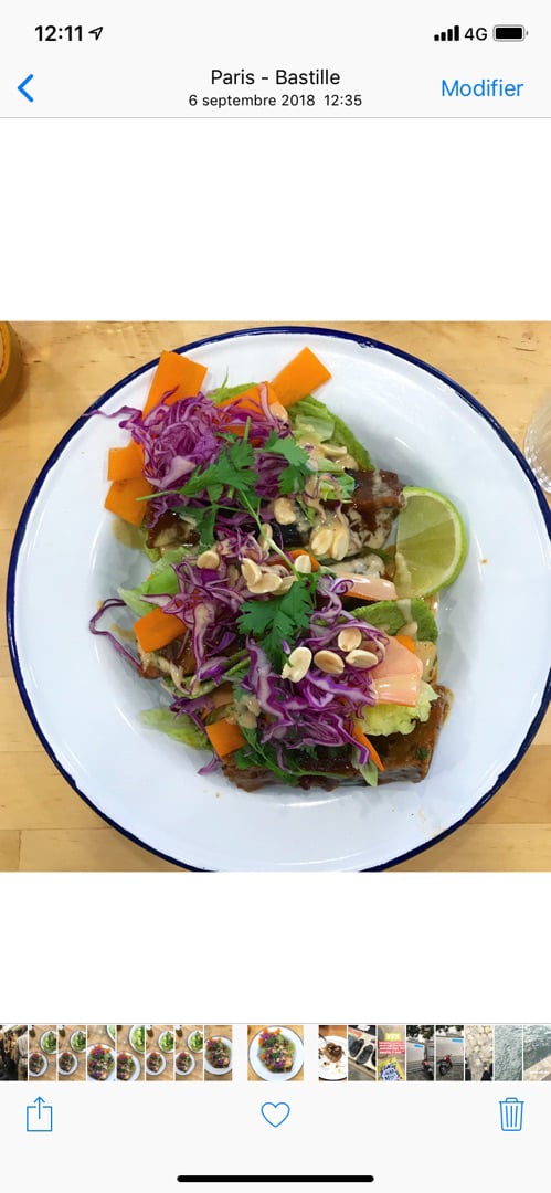 review photo of Aujourd'hui Demain Banh-mi style’ Tacos shared by @junetheonly on 24 May 2019 - review
