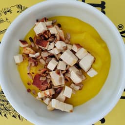 Lá colônia alimentos