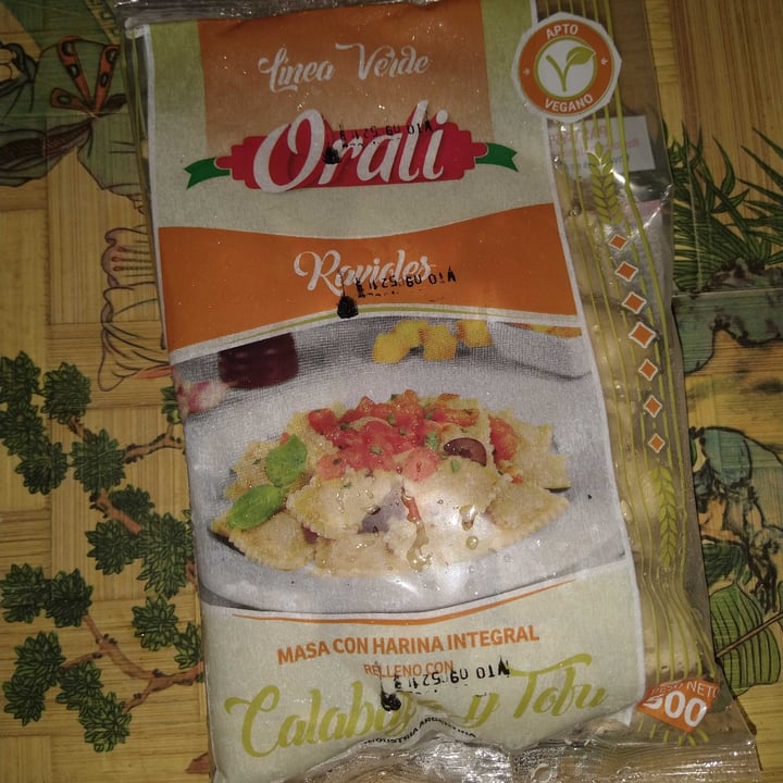 photo of Orali Ravioles De Calabaza Y Tofu shared by @evelynvegana on  18 Apr 2021 - review