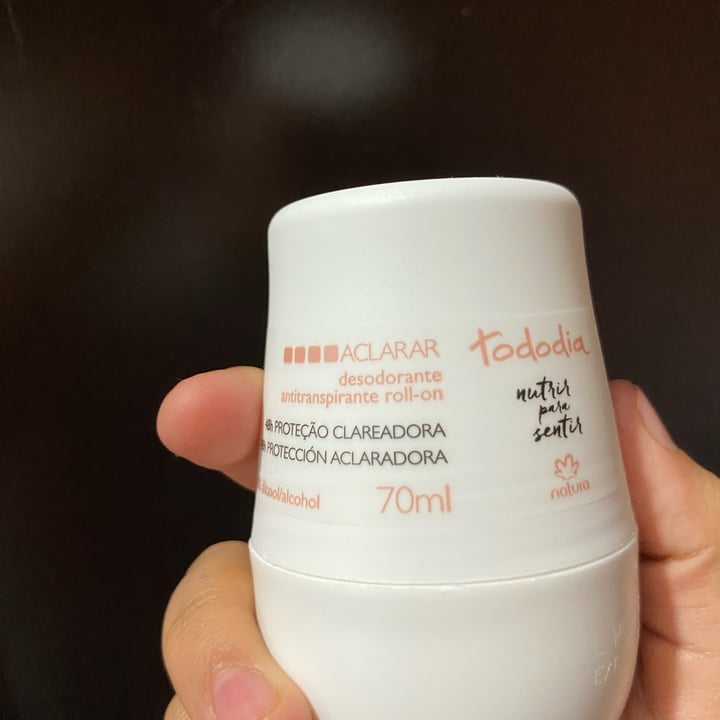 photo of Natura Desodorante anti transpirante roll-on sin perfume shared by @anaavaal on  02 Mar 2022 - review