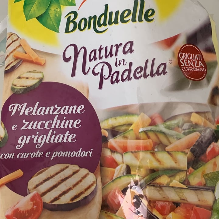 photo of Bonduelle Natura in padella-melanzane e zucchine grigliate con carote e pomodori shared by @francescachieppa18 on  31 Mar 2022 - review