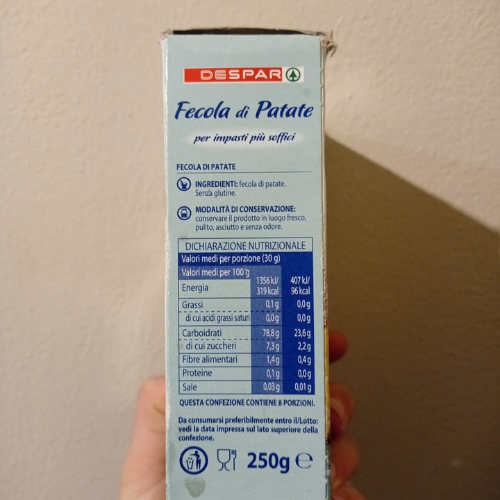 photo of Despar Fecola di patate shared by @mgiallo on  15 Jan 2022 - review