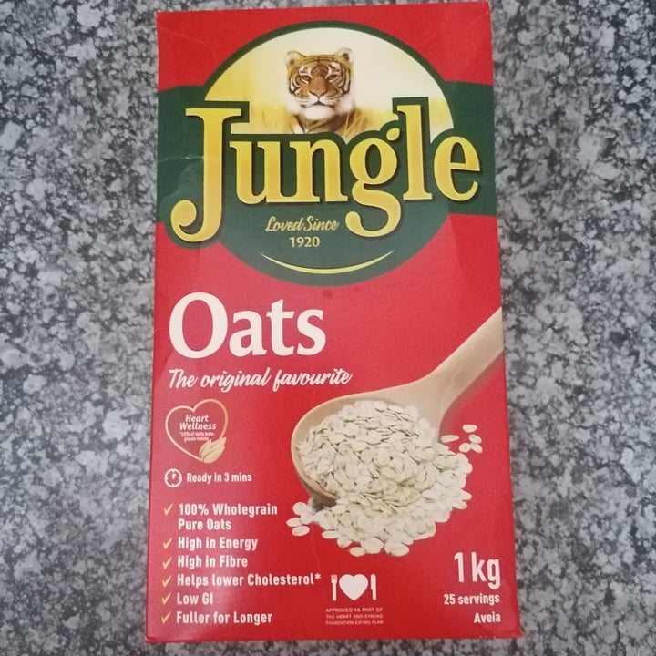 photo of Jungle Oats Oats shared by @veganchefsa on  03 Apr 2021 - review