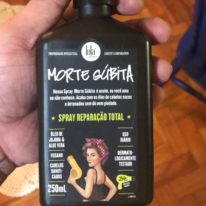review photo of Lola Cosmetics Morte Súbita Spray Reparação Total shared by @takeo on 17 Jun 2022 - review