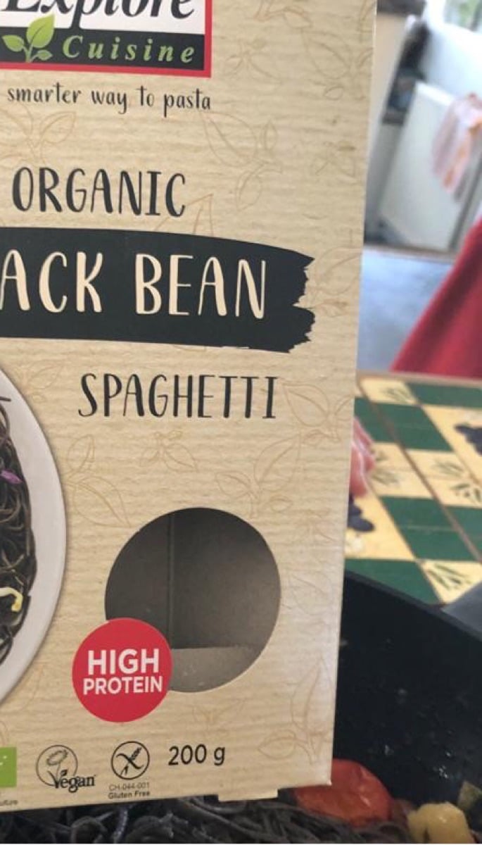 photo of Explore Cuisine Organic black bean spaghetti shared by @commando-dragon on  14 Jun 2020 - review