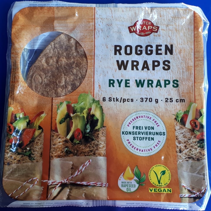 photo of Mister Wraps Roggen Wraps shared by @bluesoul on  08 Aug 2020 - review