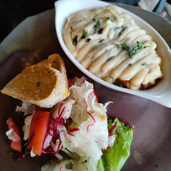 photo of Moksa Plant-based Restaurant & Permaculture Garden Vegan Lasagna shared by @littleredmushroom on  26 Oct 2022 - review
