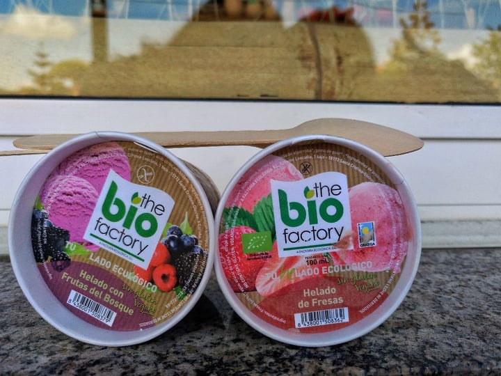 photo of The bio factory Helado de Fresa shared by @aruaquilea on  26 Jul 2019 - review