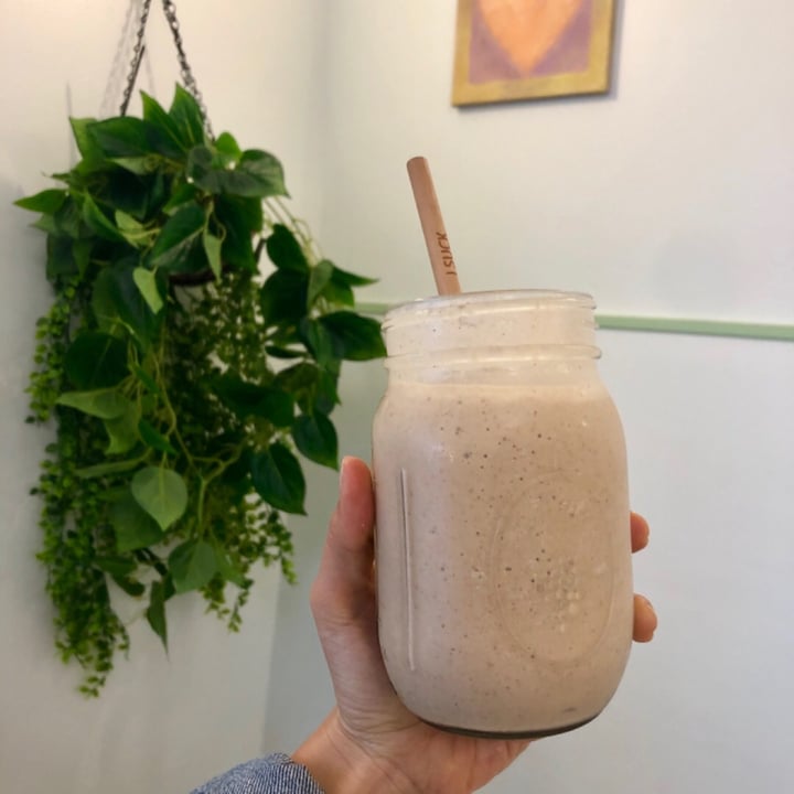 review photo of Three Ladies Cafe Curious George Smoothie shared by @chelseabelseaa on 19 Feb 2019 - review
