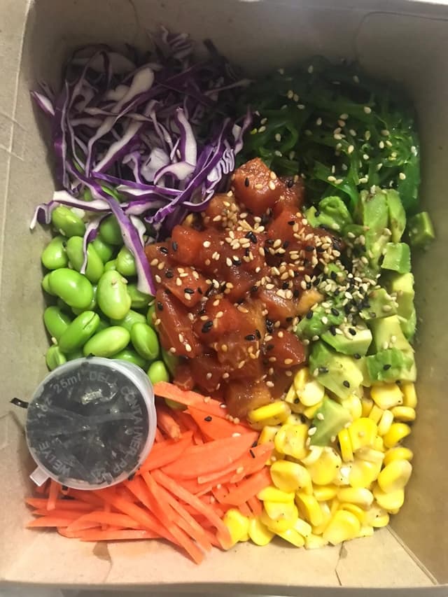 Photo of the dish “Watermelon poke bowl”