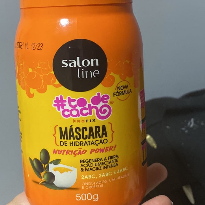 review photo of Salon line creme de pentear definição intensa shared by @ffernn44 on 14 Oct 2022 - review