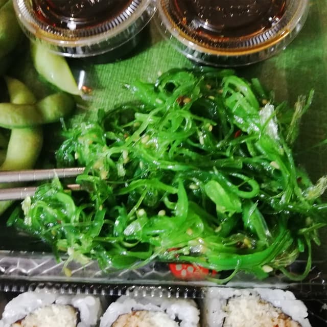 Foto do prato “Seaweed Salad”
