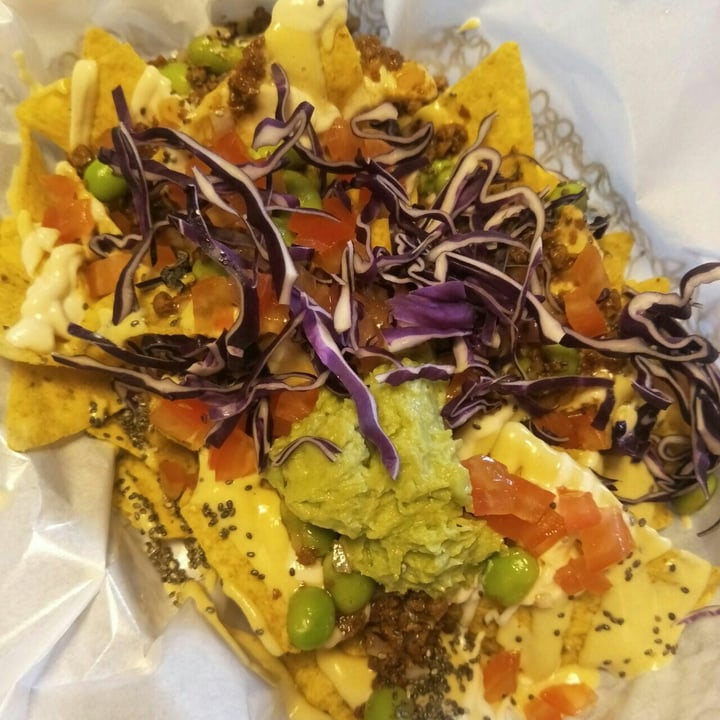 photo of Well Dressed Salad Bar Smokey Nachos and Guacamole shared by @lou on  12 Apr 2019 - review