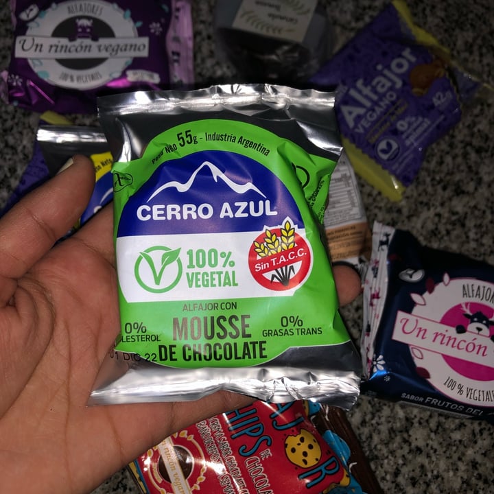 review photo of Un Rincón Vegano Alfajor Mousse de Chocolate shared by @candemor on 15 Aug 2022 - review
