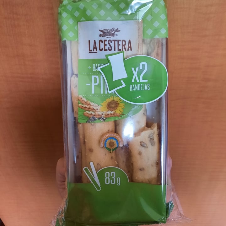 photo of La Cestera Barritas de pan Pipas shared by @loreh on  19 Jun 2022 - review