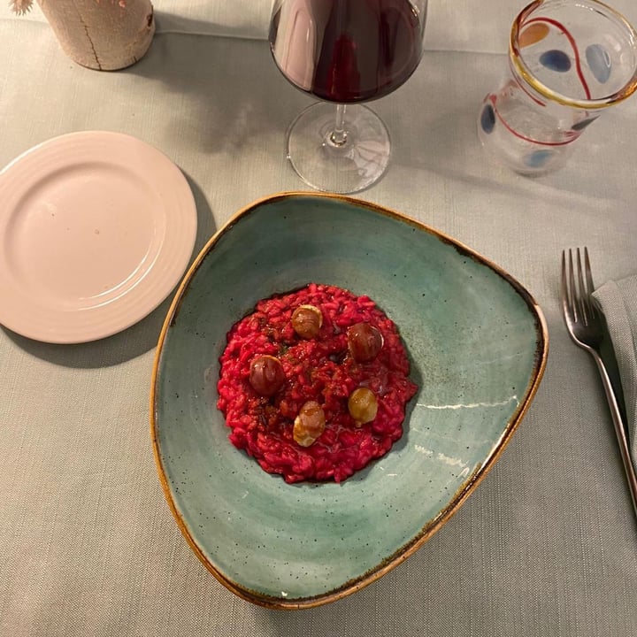 photo of Polisena L'Altro Agriturismo Risotto Alla Rapa Rossa shared by @melissazara on  08 Dec 2022 - review