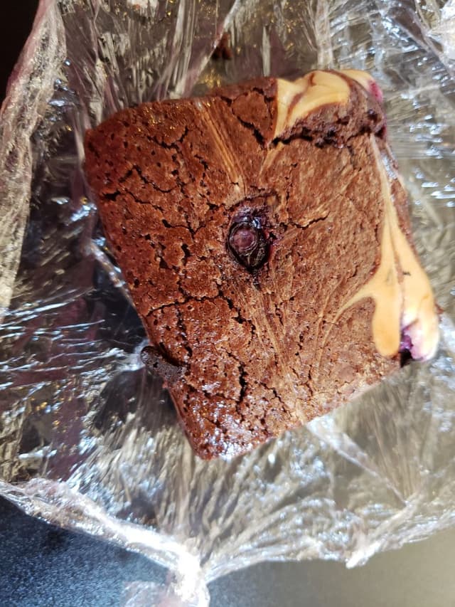 Photo of the dish “Blueberry Cream Cheese Brownie”