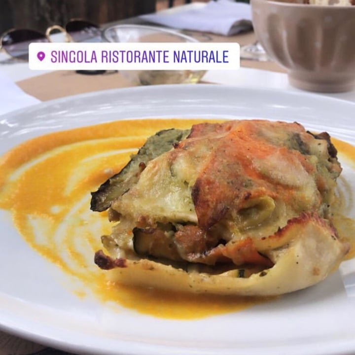 photo of Singola ristorante naturale Lasagne Alle Tre Zucche shared by @irenenani on  30 Aug 2020 - review