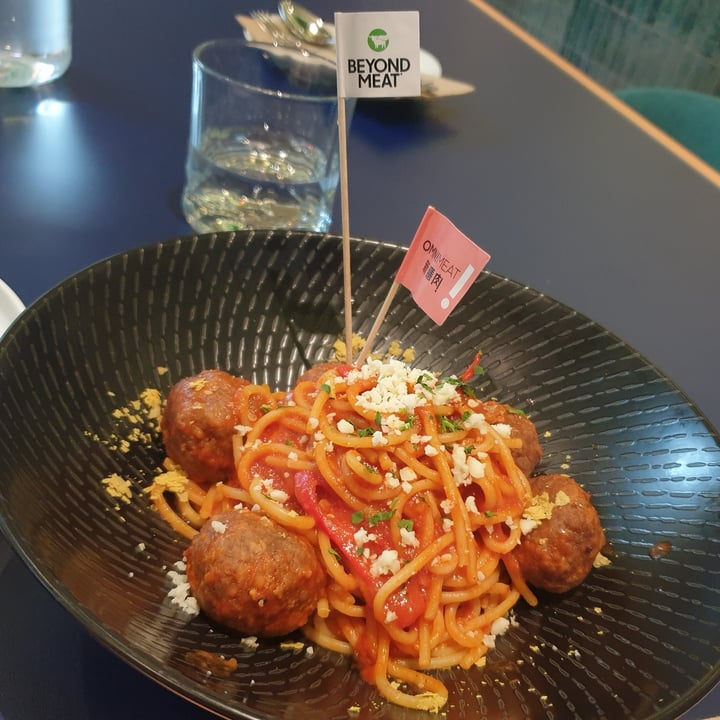photo of Green Common Singapore Meatless Meatballs Arabiatta shared by @zhenhappy on  20 Mar 2021 - review