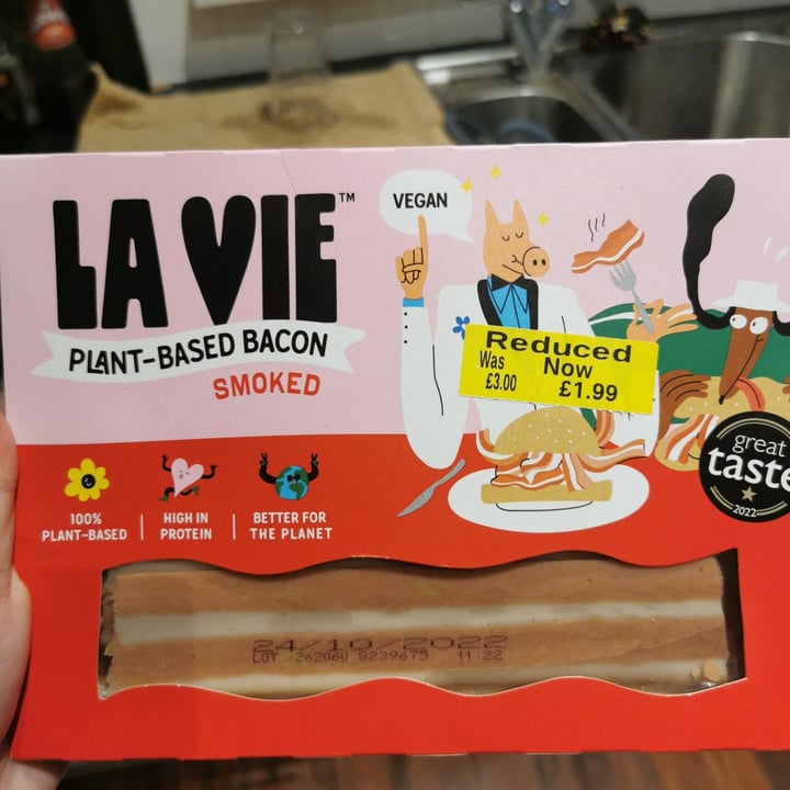 review photo of La Vie Foods plant based bacon shared by @cthomps05 on 19 Nov 2022 - review