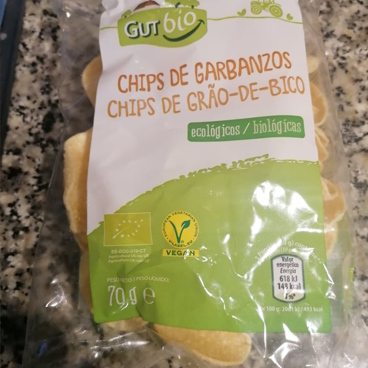 photo of GutBio Chips de garbanzos ecológicos shared by @martagm on  16 Jul 2022 - review