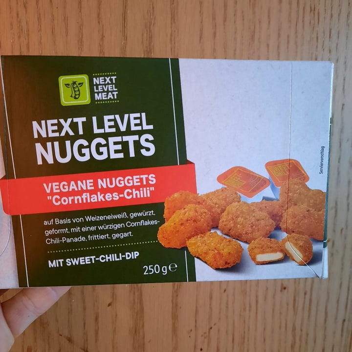 photo of Next Level Meat Next Level Nuggets Cornflakes-Chili shared by @therawpy on  26 Oct 2020 - review
