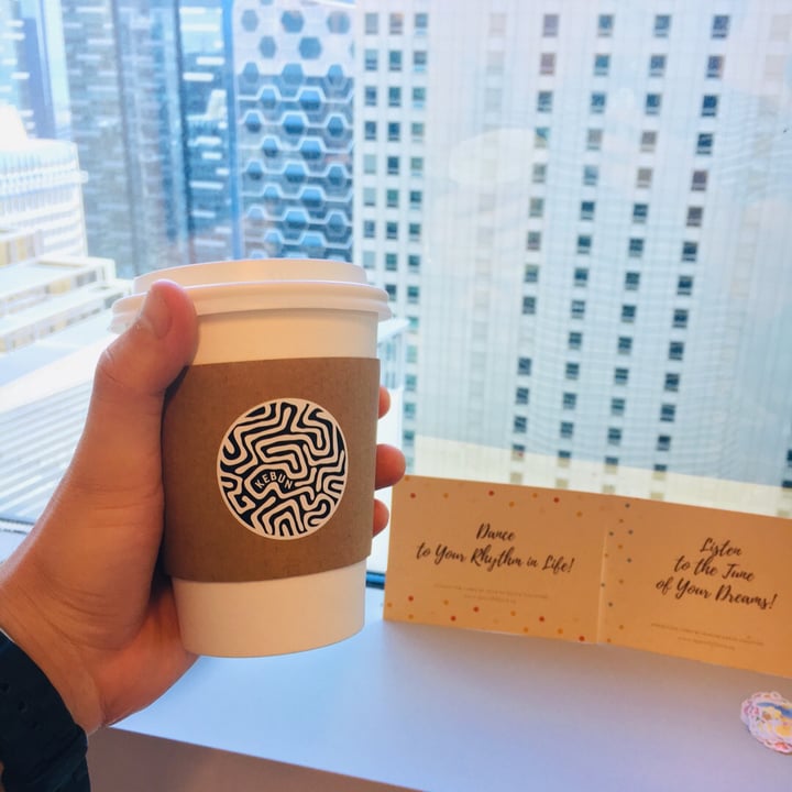 photo of Kebun Specialty Tea Bar chai latte shared by @chaozhang on  01 Feb 2019 - review