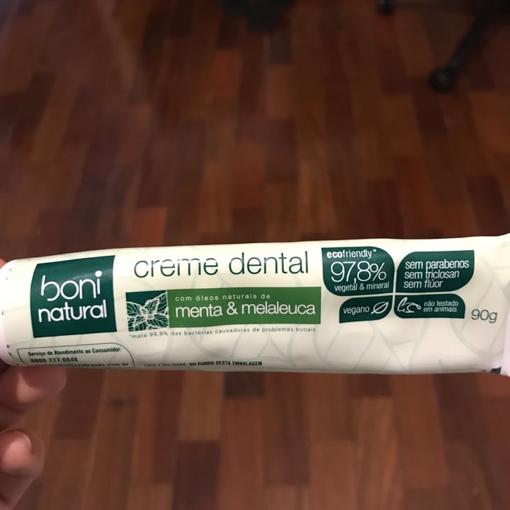 photo of Boni natural Creme Dental shared by @sobral on  22 Jul 2021 - review
