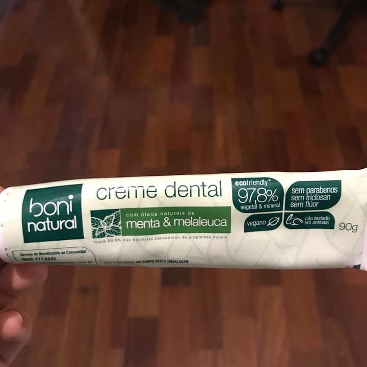 review photo of Boni natural Creme Dental shared by @sobral on 22 Jul 2021 - review