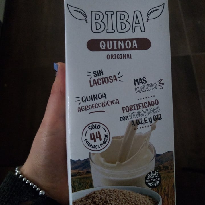 photo of Biba Leche de quinoa shared by @agustinalopezgimenez on  26 Aug 2021 - review