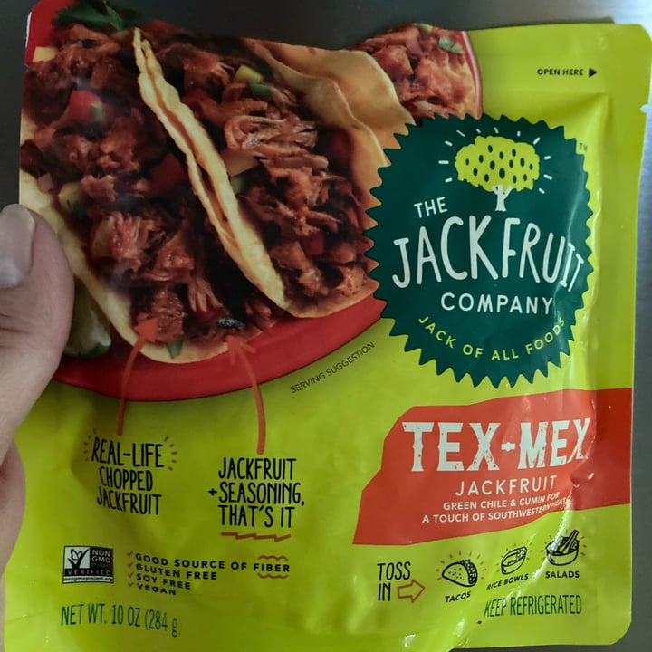 photo of The Jackfruit Company Tex mex Jack Fruit shared by @susancannon on  30 May 2022 - review