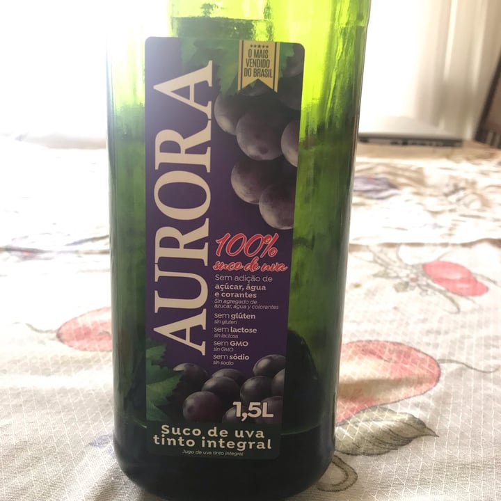 photo of Aurora vinicola suco de Uva 100% integral shared by @barrezende on  13 Oct 2022 - review