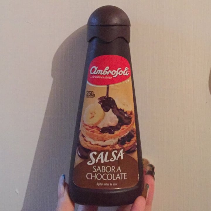 photo of Ambrosoli Salsa de chocolate shared by @gabymoncada on  24 Sep 2021 - review