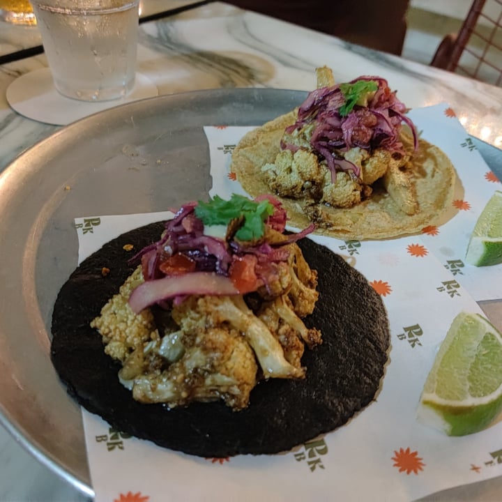 photo of Raw Kitchen Bar Cauliflower Taco shared by @fourdollars on  28 May 2022 - review