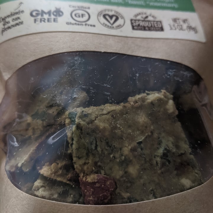 photo of Healing Home Foods Raw Crackers Kale Goji shared by @jayvgn on  06 Dec 2021 - review