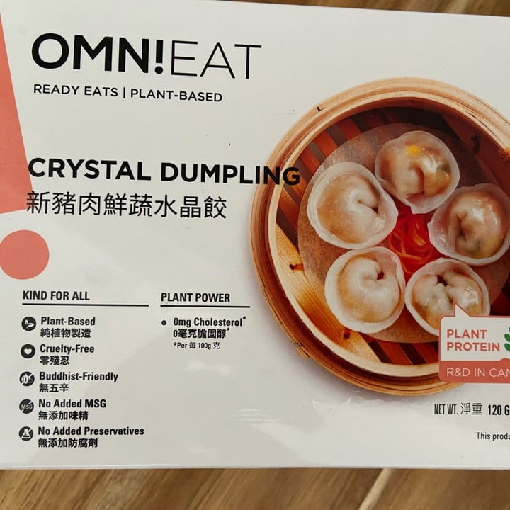 photo of Omn!meat Crystal Dumpling shared by @hengguanhou on  13 Oct 2021 - review