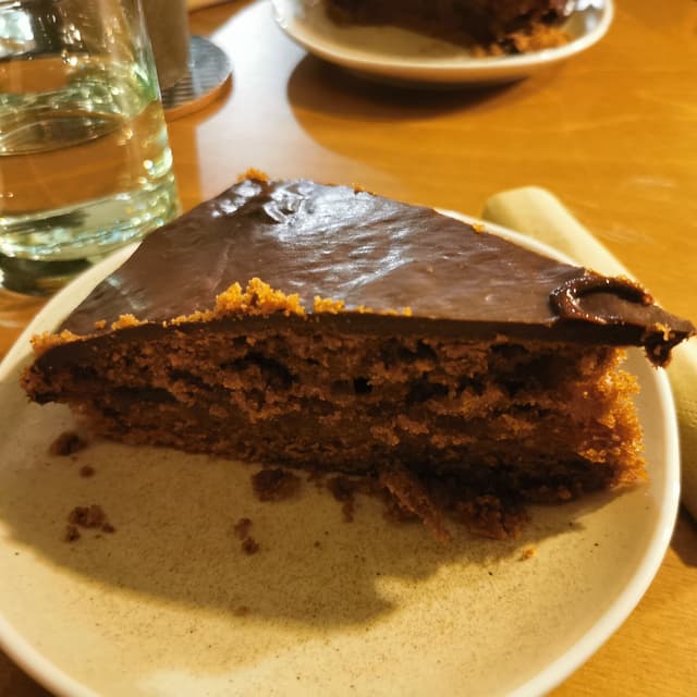 Photo of the dish “Sacher vegana”