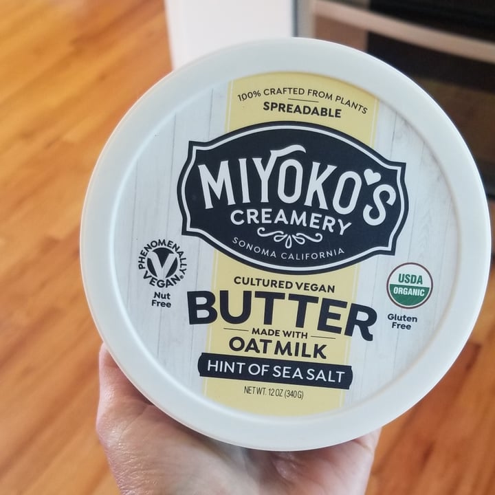 photo of Miyoko's Creamery Cultured Vegan Butter Made With Oat Milk Hint of Sea Salt shared by @alisam on  03 Jun 2020 - review
