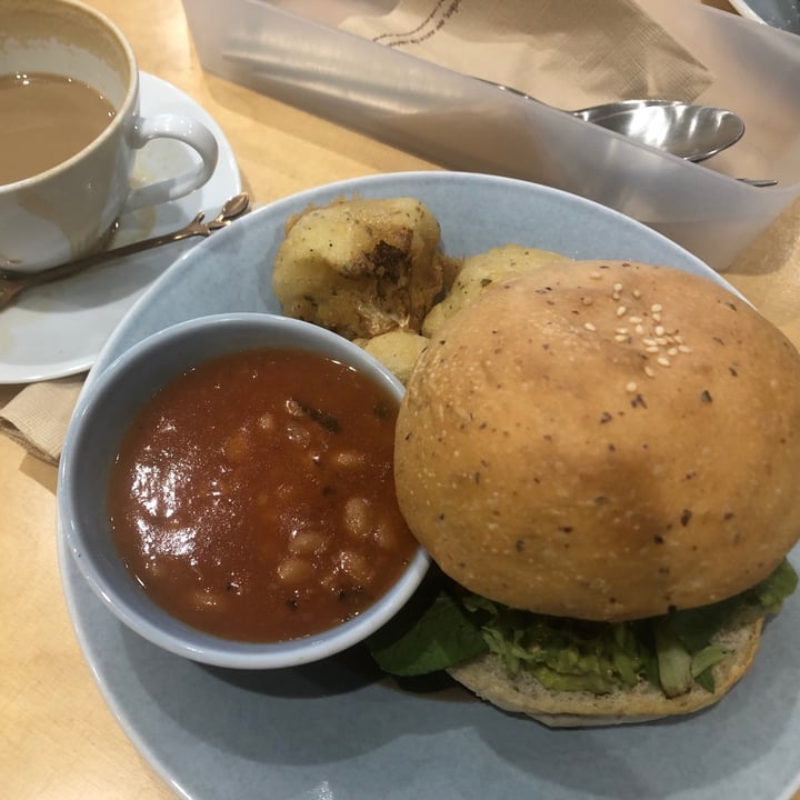 photo of Real Food Curried Black Bean Burger shared by @sparklyy on  03 Jan 2021 - review