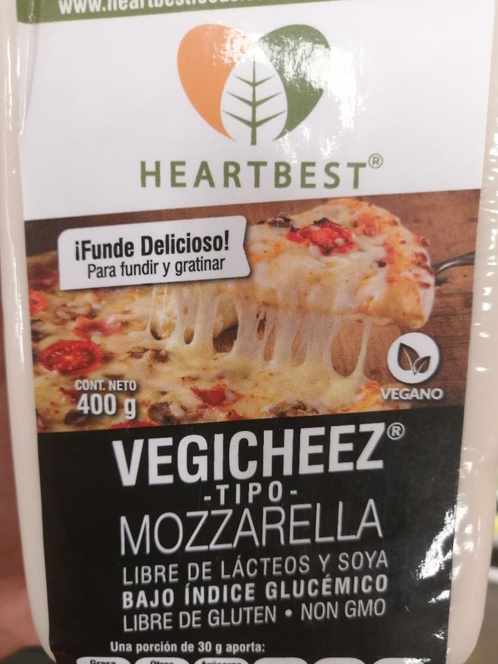 photo of Heartbest Vegicheez Mozarella shared by @viannivegan on  16 Dec 2019 - review