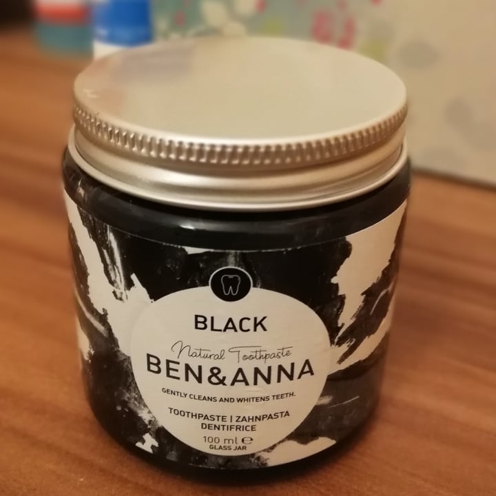 photo of Ben & Anna Black natural toothpaste shared by @markus09 on  19 Oct 2021 - review