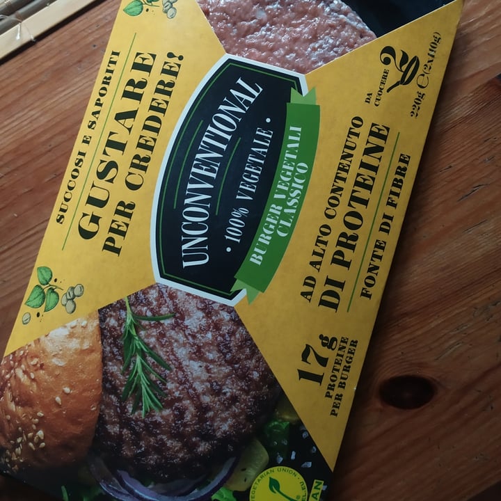 review photo of Unconventional Burger Vegetale Classico - Classic Burger shared by @marti94 on 19 Jul 2022 - review